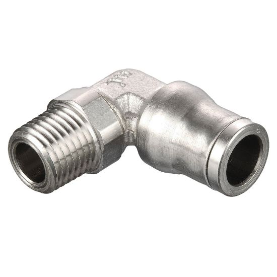 Picture of Electroless Nickel Plated Brass Push-to-Connect Fittings - Prestolok PLM - 169PLM-4-6