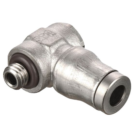 Picture of Electroless Nickel Plated Brass Push-to-Connect Fittings - Prestolok PLM - 169PLMBJ-6M-4G