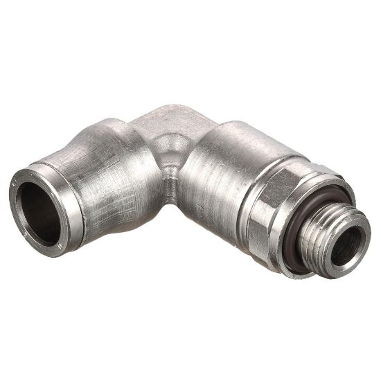 Picture of Electroless Nickel Plated Brass Push-to-Connect Fittings - Prestolok PLM - 169PLMX-14M-8G