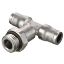 Picture of Electroless Nickel Plated Brass Push-to-Connect Fittings - Prestolok PLM - 172PLM-4M-2G