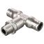 Picture of Electroless Nickel Plated Brass Push-to-Connect Fittings - Prestolok PLM - 172PLM-4M-2R