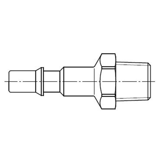 Picture of Quick Coupling with ISO 6150 C Profile, Series 18 - 18SFAK13SXN