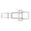 Picture of Quick Coupling with ISO 6150 C Profile, Series 18 - 18SFAK13SXN