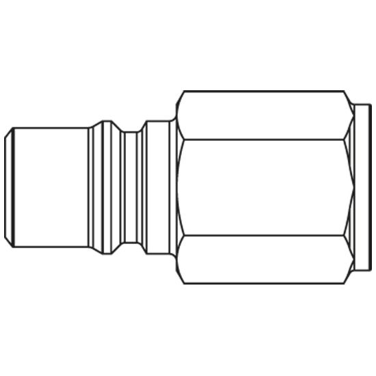 Picture of Premium Quick Coupling - Scandinavian Profile - 1900 Series - 1900SBIW21MPC