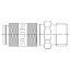 Picture of Quick Coupling, European Profile, ND 2.7 (Series 20) - 20KFAW10MPN