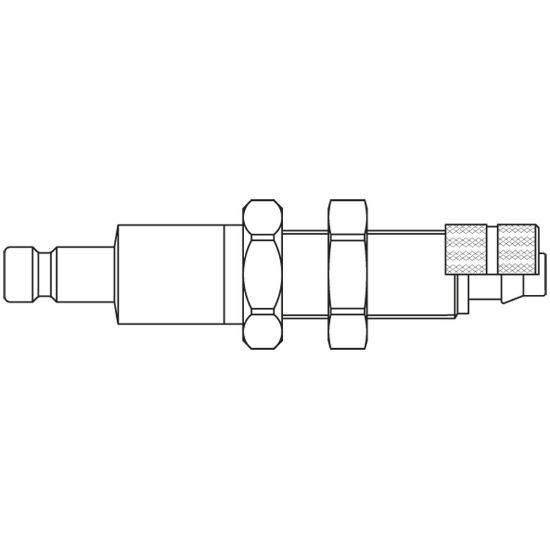 Picture of Quick Coupling, European Profile, ND 2.7 (Series 20) - 20SBKS06EVX