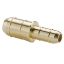 Picture of Brass Pneumatic Hose Barbs for Tubing, Dubl-Barb - 22-4-6