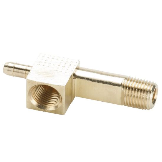Picture of Brass Pneumatic Hose Barbs for Tubing, Dubl-Barb - 228-4-2