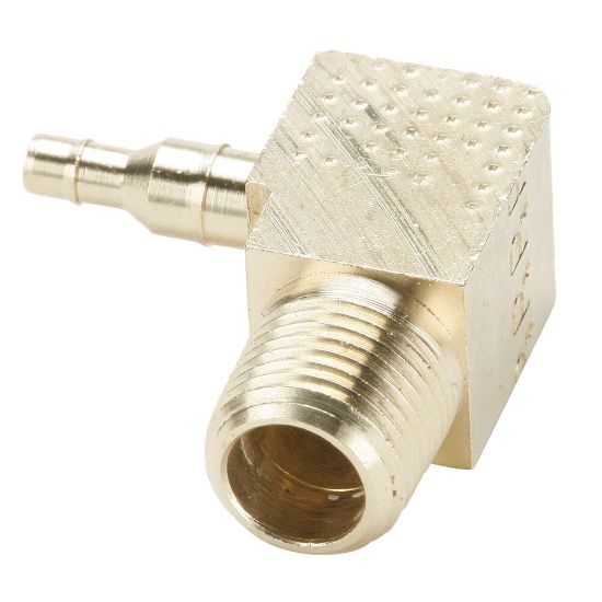 Picture of Brass Pneumatic Hose Barbs for Tubing, Dubl-Barb - 229-4-5/32-2