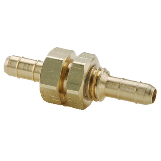Picture of Brass Pneumatic Hose Barbs for Tubing, Dubl-Barb - 22BH-4-4