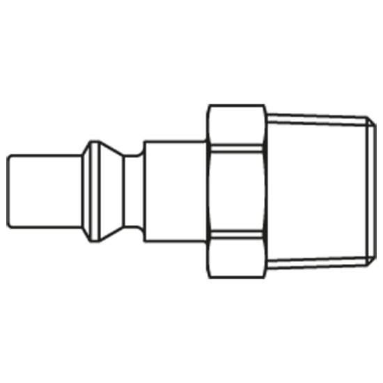 Picture of Premium Quick Coupling with ARO Profile, Series 22 - 22SFAW17MXN