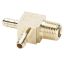 Picture of Brass Pneumatic Hose Barbs for Tubing, Dubl-Barb - 231-6-2