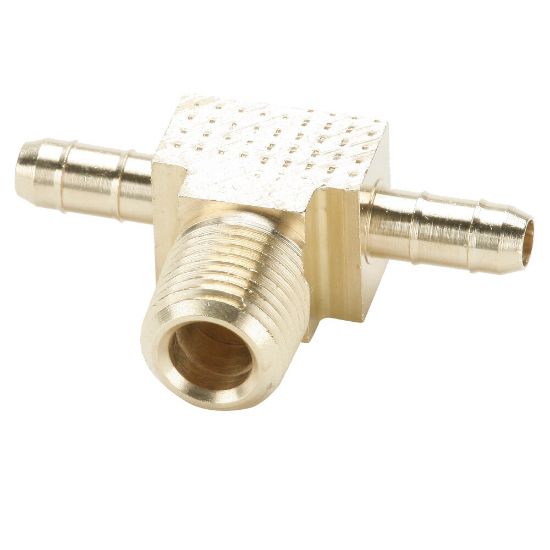 Picture of Brass Pneumatic Hose Barbs for Tubing, Dubl-Barb - 232-6-4