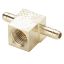 Picture of Brass Pneumatic Hose Barbs for Tubing, Dubl-Barb - 237-4-2