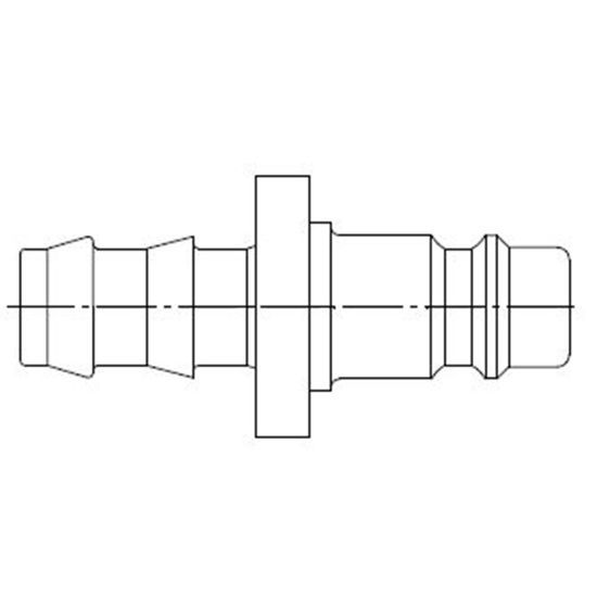 Picture of Quick Coupling, European profile, ND 7.8 (Series 25, Series 1600, Series 1625) - 25SFTP13SXN
