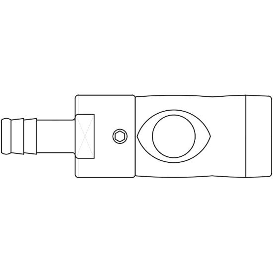 Picture of Safety Push Button Quick Coupling, Series KP - 26KPTF10APX