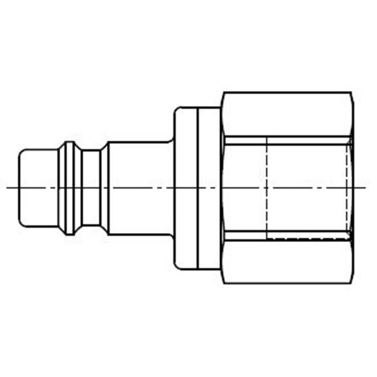 Picture of Quick Coupling, European Profile, ND 7.2 (Series 26) - 26SRIW13MXX