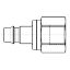 Picture of Quick Coupling, European Profile, ND 7.2 (Series 26) - 26SRIW13MXX