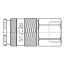 Picture of Quick coupling, European Profile ND 10 (Series 27, Series 1700, Series 1727) - 27KFIW17MVN