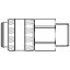 Picture of Quick Coupling with Parker own Profile, Series 39 - 39KLAW33MVX