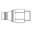 Picture of Quick Coupling with Parker own Profile, Series 39 - 39SLAW33MVX