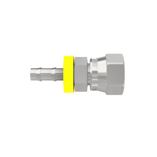 Picture of Push On Field Attachable Hydraulic Hose Fitting - 82 Series - Europe - 3JC82-6-6C-SM