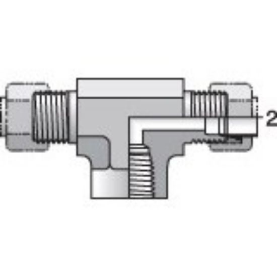Picture of Intrulok® Brass Flareless Bite Type Fittings - 4 OBI2-B