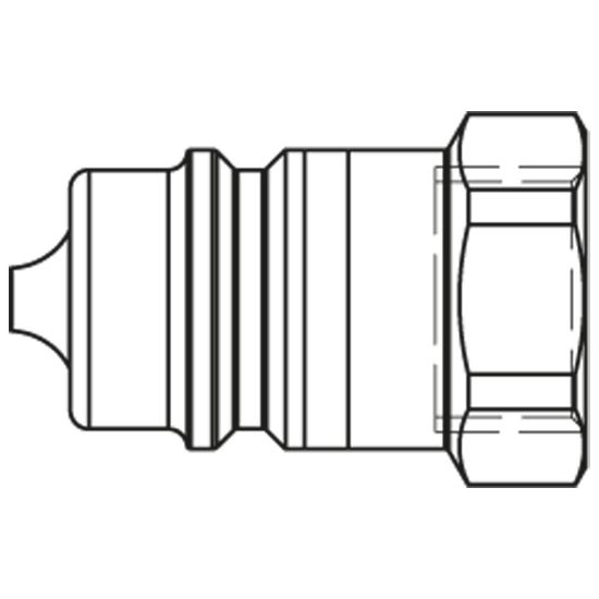 Picture of Hydraulic Quick Coupling - ISO A Profile - 5500 Series - 5520 V