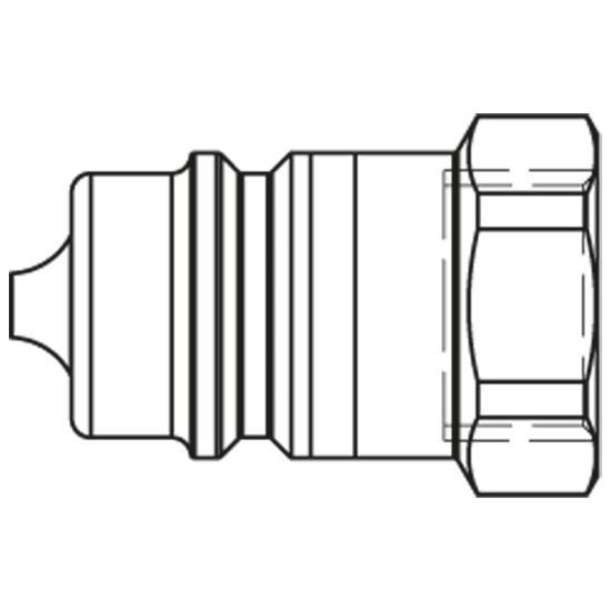 Picture of Hydraulic Quick Coupling - ISO A Profile - 5500 Series - 5521 V