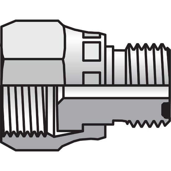 Picture of Seal-Lok for CNG O-Ring Face Seal Tube Fittings and Adapters - 6-4 TRLON-SS CNG