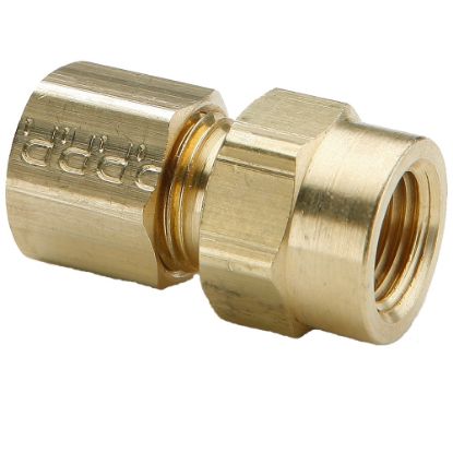 Picture of Inch Brass Compression Fittings - 66C-4-4
