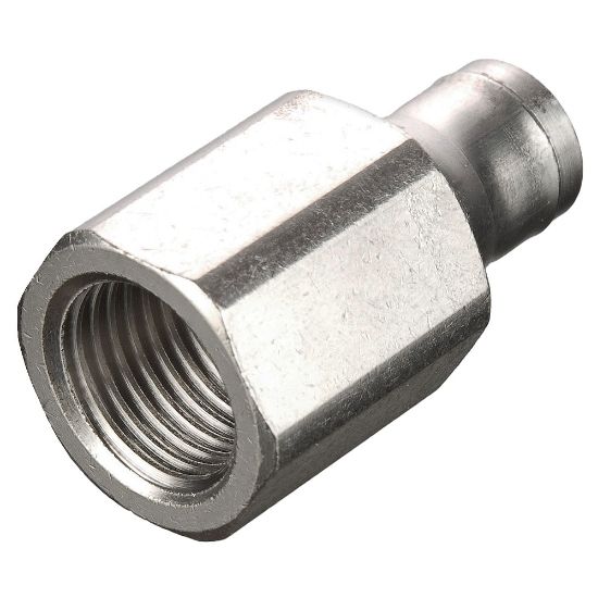 Picture of Electroless Nickel Plated Brass Push-to-Connect Fittings - Prestolok PLM - 66PLM-4M-M5
