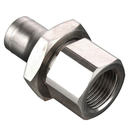Picture of Electroless Nickel Plated Brass Push-to-Connect Fittings - Prestolok PLM - 66PLMBH-6M-4G