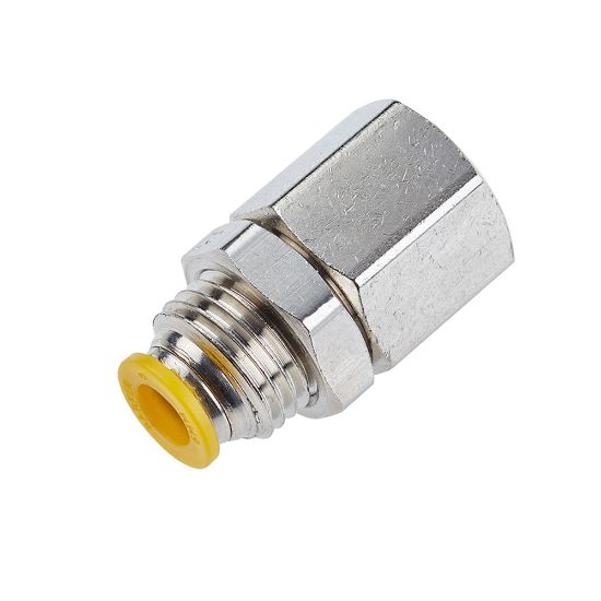 Picture of Push-to-Connect Nickel Plated Instant Fittings - Prestolok PLP Metal - 66PLPBH-6M-4G