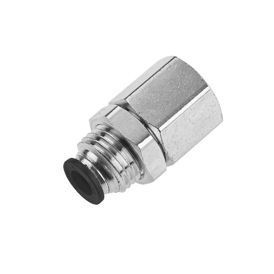 Picture of Push-to-Connect Nickel Plated Instant Fittings - Prestolok PLP Metal - 66PLPBH-6-6