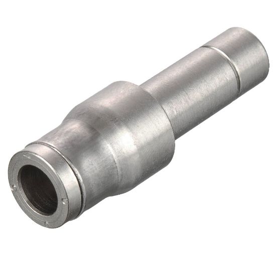 Picture of Electroless Nickel Plated Brass Push-to-Connect Fittings - Prestolok PLM - 67PLM-4M-8M