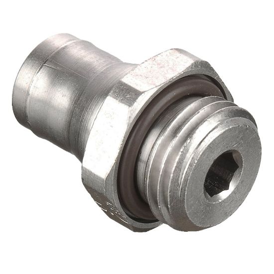 Picture of Electroless Nickel Plated Brass Push-to-Connect Fittings - Prestolok PLM - 68PLM-4M-M6