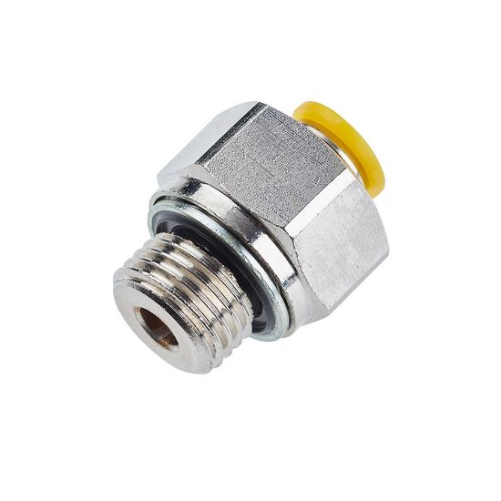 Picture of Push-to-Connect Nickel Plated Instant Fittings - Prestolok PLP Metal - 68PLP-10M-4G