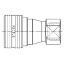 Picture of Quick Coupling with ISO 7241-1 Series B Profile, Series 70 - 72KBIW13MEX