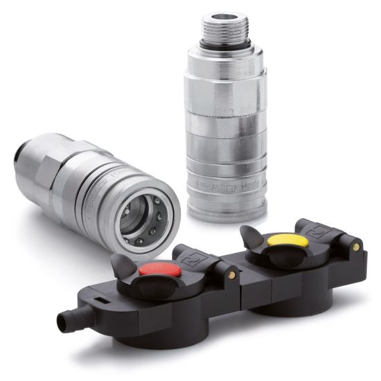 Picture of Hydraulic Push-Pull Quick Coupling - ISO A Profile - RSD Series - RSD-501-22MM-L103-F
