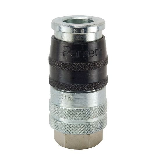 Picture of ISO 4414 Industrial Interchange, Safety Quick Connect Air Couplers - E-z-mate Series - EZ-371-6FP