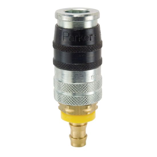Picture of ISO 4414 Industrial Interchange, Safety Quick Connect Air Couplers - E-z-mate Series - EZ-371-6PL