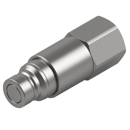 Picture of Hydraulic Flat-Face Quick Coupling - ISO 16028  - FEM/IF Series - FEC-252-4FB