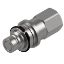 Picture of Hydraulic Flat-Face Quick Coupling - ISO 16028  - FEM/IF Series - FECP-372-8FB
