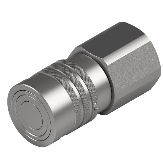 Picture of Non-Spill, Flat Face, ISO 16028, HTMA, Hydraulic Quick Couplings - FEM and FEC Series - FEM-751-12FP