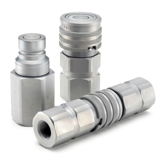 Picture of Non-Spill, Flat Face, ISO 16028, HTMA, Hydraulic Quick Couplings - FEM and FEC Series - FEM-371-6MO