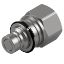 Picture of Hydraulic Flat-Face Quick Coupling - ISO 16028  - FEM/IF Series - FEMP-372-6FB