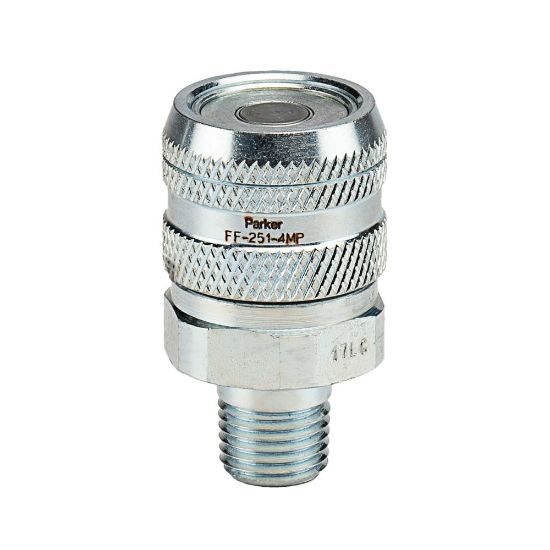 Picture of Non-Spill, Flat Face Hydraulic Quick Couplings - FF and FC Series - FF-251-4MP