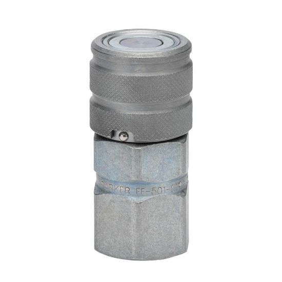 Picture of Non-Spill, Flat Face Hydraulic Quick Couplings - FF and FC Series - FF-501-8FP
