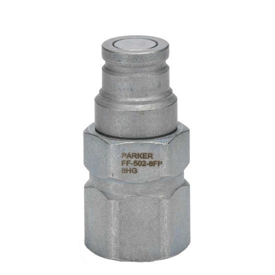 Picture of Non-Spill, Flat Face Hydraulic Quick Couplings - FF and FC Series - FF-502-8FP-E4